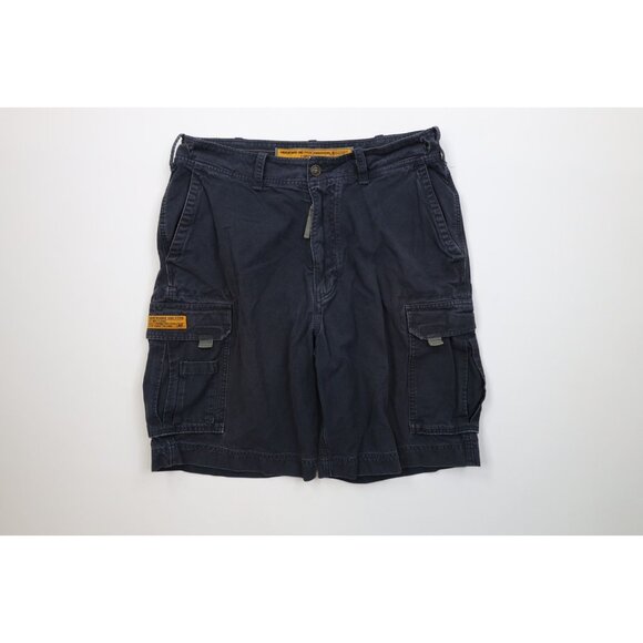 Abercrombie & Fitch Other - Vtg 90s Y2K Abercrombie & Fitch Mens L Heavy Paratrooper Surplus Cargo Shorts